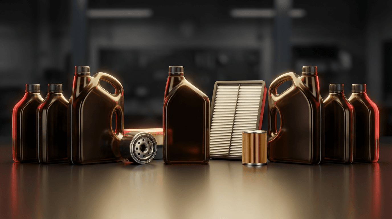 Моторное масло и фильтры для обслуживания авто